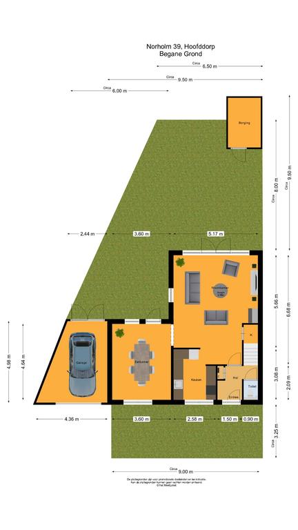 Norholm 39 , 2133 HJ Hoofddorp map